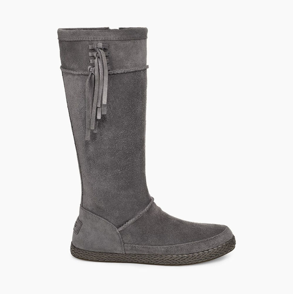 UGG Emerie Deep Grey Boots for Women (FUIT50438)